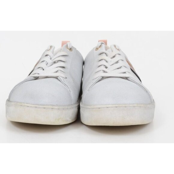 Ted Baker Women's 9M Bailey Icon Leather Lace-up Sneaker Atheleisure Preppy - Picture 6 of 8